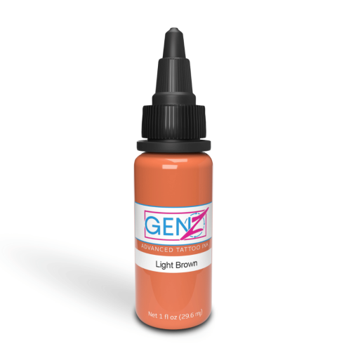 INTENZE INK - GEN-Z - Tatoeage Inkt - Light Brown 29,6 ml