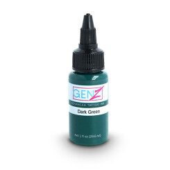INTENZE INK - GEN-Z - Tattoo Farbe - Dark Green 29,6 ml