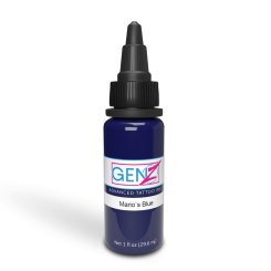 INTENZE INK - GEN-Z - Tattoo Ink - Marios Blue 29,6 ml