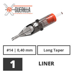 THE INKED ARMY - Guerilla Tattoo Cartridges - 1 Liner -...