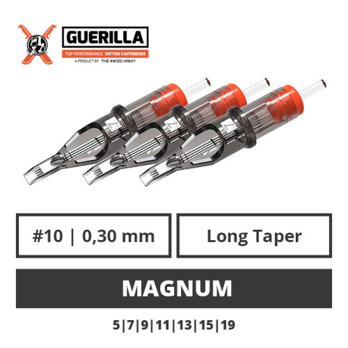 THE INKED ARMY - Guerilla Tattoo Cartridges - Magnum - 0,30 LT