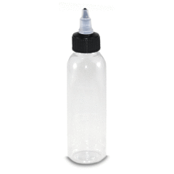 Twisttopflasche - Kunststoff - Transparent 60 ml