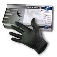 UNIGLOVES - Nitril - Examination gloves - Black Pearl  XS