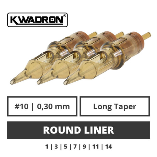 KWADRON - Tattoo Cartridges - Round Liner - 0,30 LT
