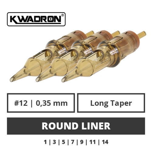 KWADRON - Tattoo Cartridges - Round Liner - 0,35 LT