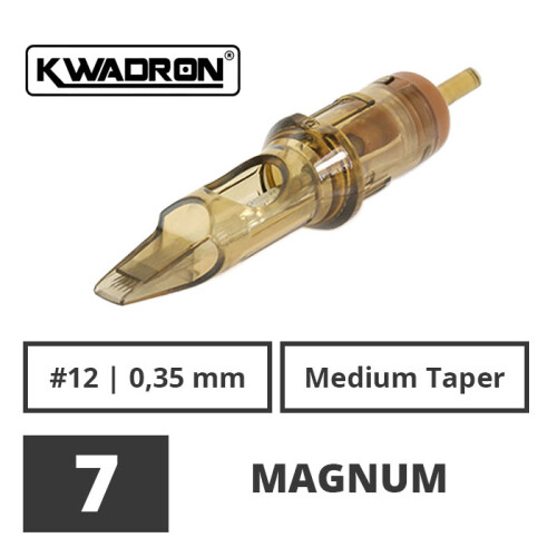KWADRON - Tattoo Nadelmodule - 7 Magnum - 0,35 MT