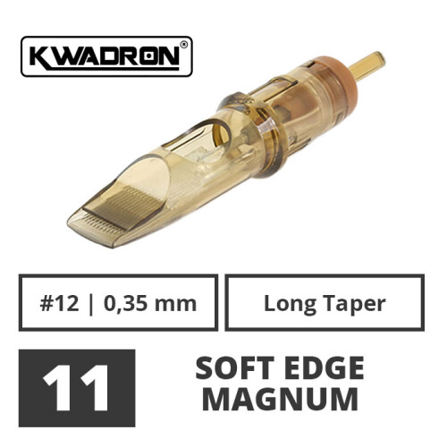 KWADRON - Tattoo Cartridges - 11 Soft Edge Magnum - 0.35 LT