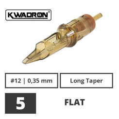 KWADRON - Tattoo Cartridges - 5 Flat - 0,35 LT