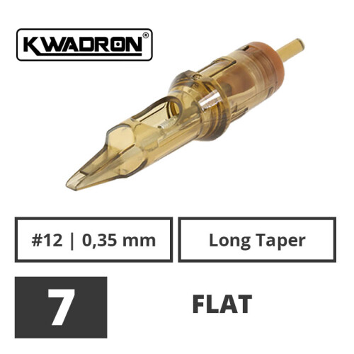 KWADRON - Tattoo Cartridges - 7 Flat - 0,35 LT