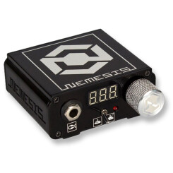 NEMESIS - Tattoo Power Supply - Black