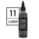 CARBON BLACK - Tattoo Ink - Liner 11 - 100 ml
