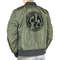 The Inked Army - Heren - 2-Tone Bomber Jacket -...