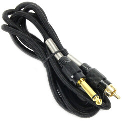 FANCY RCA - Cord cable - 180 cm  Black
