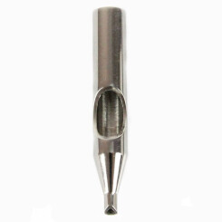 Metal Tattoo Tip - Diamond - Closed - Design 1 - Size 11