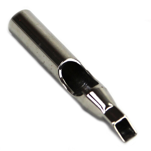 Metall Tattoo Spitze - Flach - Design 4 - Größe 9