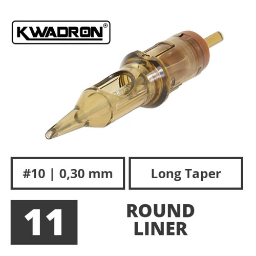 KWADRON - Tattoo Cartridges - 11 Round Liner - 0,30 LT