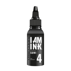 I AM INK - Tatoeage Inkt - # 4 Sumi - 50 ml