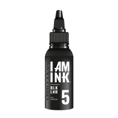 I AM INK - Tatoeage Inkt - # 5 BLK LNR - 50 ml