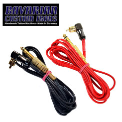 BAVARIAN CUSTOM IRON - RCA wire - Angle plug - 200 cm