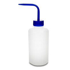 Spritzflasche transparent - Verschluss blau 250 ml