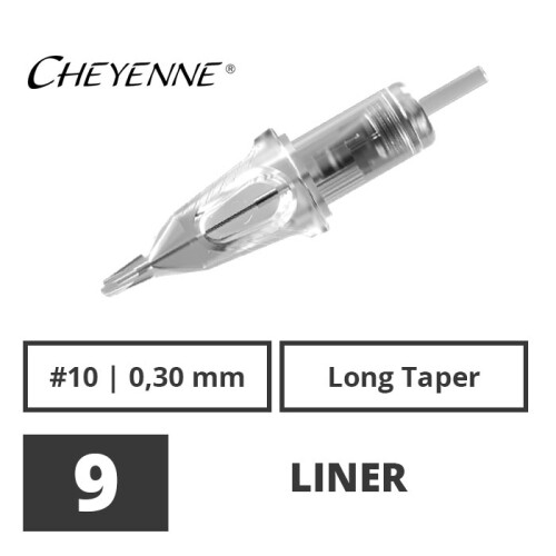 CHEYENNE - Craft Cartridges - 9 Liner - 0,30 SLT - 20 st.
