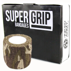 THE INKED ARMY - Supergrip - Griffstück Bandagen - 5 cm - Camo Desert 12er Pack