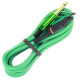 FANCY Clipcord - Silicone - Kabel 180 cm - Groen