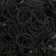 Needle bar rubber bands - Wide - Black 3 mm x Ø 30 mm