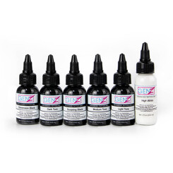 INTENZE INK - GEN-Z - Tattoo Farbe - Bob Tyrrell Set - 6...