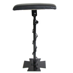 Tattoo Armsteun - Zwart IJzeren Kruis - Hoogte 65 cm - 90 cm