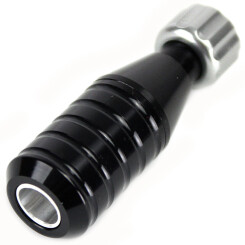 EZ - Tattoo Cartridge Grip - Flexible - Nut - Black - Ø 25 mm