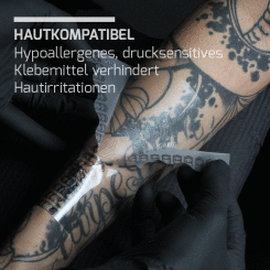 THE INKED ARMY - Lock Down - Ademende Tattoo Film - Enkele Rol 15 cm x 10 m