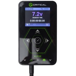 CRITICAL TATTOO - Tattoo Power Supply - XR-R - Black