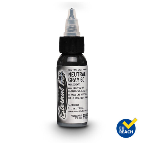 ETERNAL INK - Tatoeage Inkt - 60% Neutral Gray