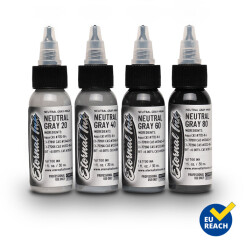 ETERNAL INK - Tattoo Ink - Neutral Gray Ink Special Set -...