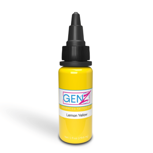 INTENZE INK - GEN-Z - Tatoeage Inkt - Lemon Yellow 29,6 ml