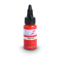 INTENZE INK - GEN-Z - Tatoeage Inkt - Bright Red 29,6 ml