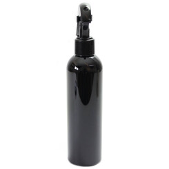 Spuitfles - zwart plastic - 250 ml - 1 flacon