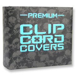 Clipcord Cover - gray - 5 cm x 150 cm
