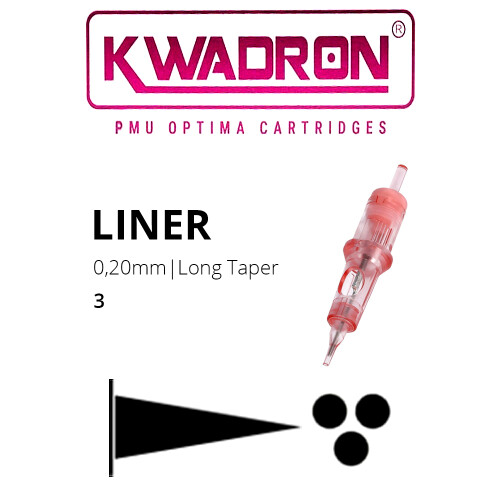 KWADRON - PMU Optima Cartridges - 3 Round Liner - 0,20 LT