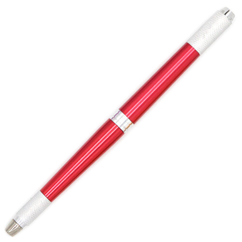 Microblading Pen - Usable on both sides - Red