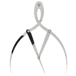 PMU Professioneel kompas - Gouden Sectie 2 - Roestvrij Staal