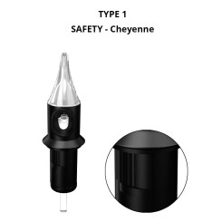 CHEYENNE - Safety Cartridges - 9 Liner - 0,30 - SLT - 20 St.