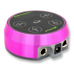 CRITICAL TATTOO - Tattoo Power Supply - Atom X Pink