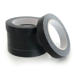 ONYX - Microporeuze Tape - 19 mm x 50 m - zwart - 5 stuks/verpakking