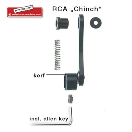 CH-Machines - Crank shaft set blackline - Cinchmachines RCA - 3 mm stroke