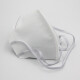 Face mask made of certified filter material with approx. 400g/m², polyester needle felt