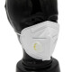 Stofmasker - Vouwmasker FFP2 met ventiel - Wit
