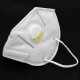 Respiratory protection - FFP2 folding mask with valve - White