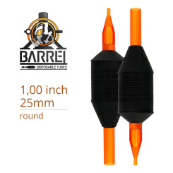 THE INKED ARMY - BARREL - Disposable Tattoo Grip - Ø 25 mm - Round Tip